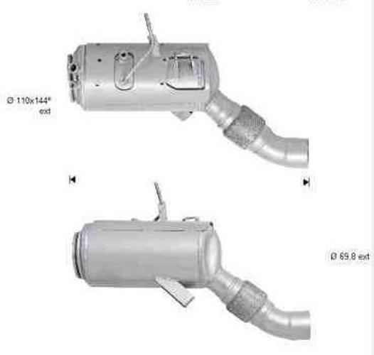 VEGAZ Rußpartikelfilter DPF Euro 4 Abgasanlage Diesel 560 BK-827SIC für BMW Bild VEGAZ Rußpartikelfilter DPF Euro 4 Abgasanlage Diesel 560 BK-827SIC für BMW