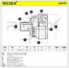 RIDEX 5J0173 Gelenksatz Antriebswelle Achswelle radseitig Vorne rechts links Bild RIDEX 5J0173 Gelenksatz Antriebswelle Achswelle radseitig Vorne rechts links