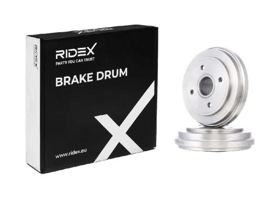 RIDEX 123B0045 2x Bremstrommeln Set Hinten InnenØ180mm AußenØ208mm für OPEL Bild RIDEX 123B0045 2x Bremstrommeln Set Hinten InnenØ180mm AußenØ208mm für OPEL