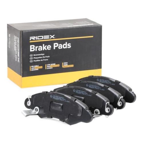 RIDEX Bremsbelagsatz Bremsbeläge Vorne für SUZUKI SWIFT II Schrägheck (EA, MA) Bild RIDEX Bremsbelagsatz Bremsbeläge Vorne für SUZUKI SWIFT II Schrägheck (EA, MA)