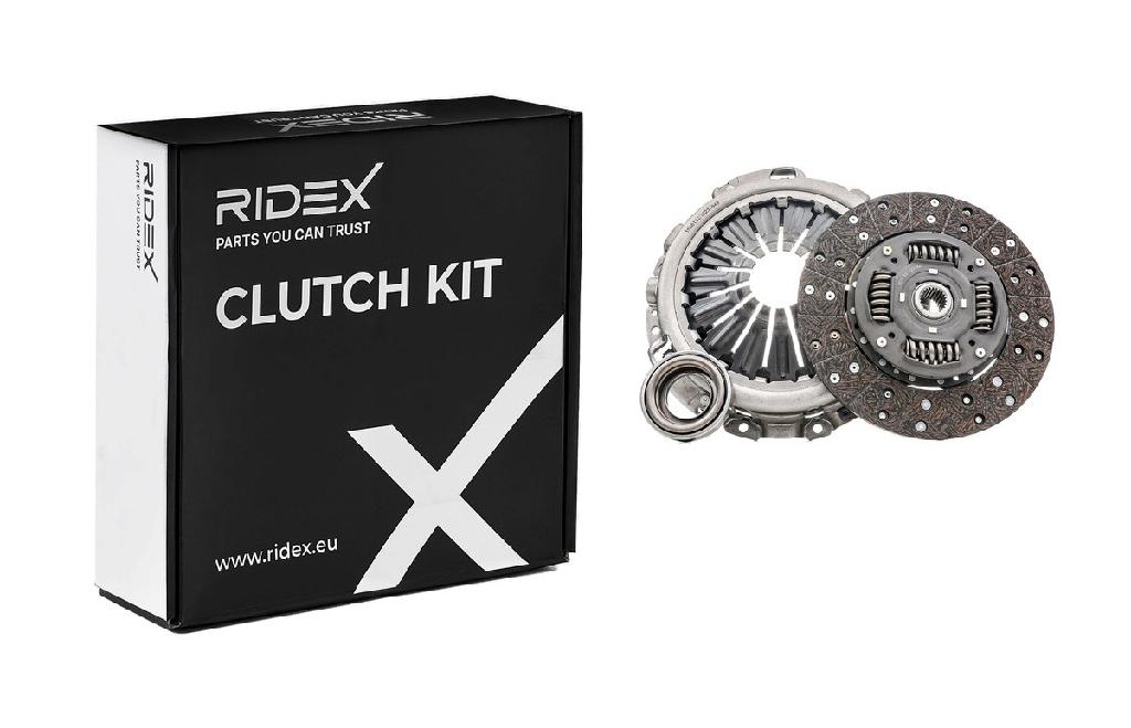 RIDEX 479C0572 Kupplungssatz für NISSAN NP300 Navara Pickup (D40) 30210JS10B