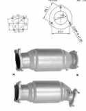 VEGAZ AK-341 Katalysator Kat Euro 6 für AUDI A4 B9 Avant (8W5, 8WD) 8W0254252HX