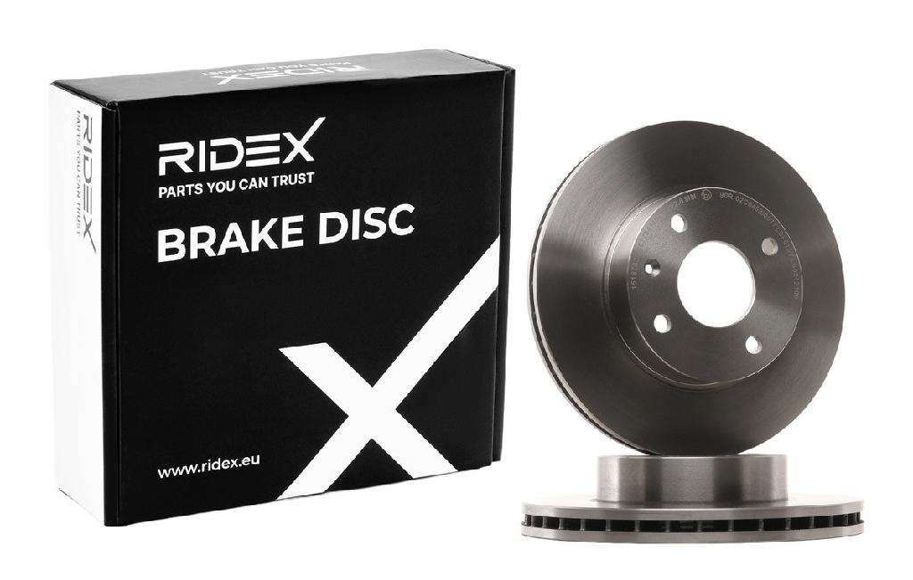 RIDEX 82B1198 2x Bremsscheiben Vorne Ø260mm Belüftet für FORD SIERRA