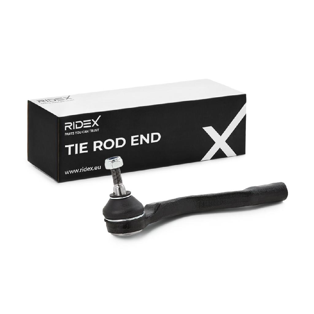 RIDEX Spurstangenkopf vorne Vorderachse links Traggelenk FM14X1.5 RHT M10x1.25