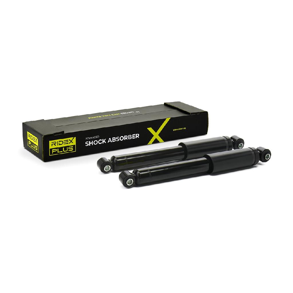 RIDEX PLUS 854S2277P 2x Stoßdämpfer Gasdruck Hinten für AUDI A4 Avant (8ED, B7)