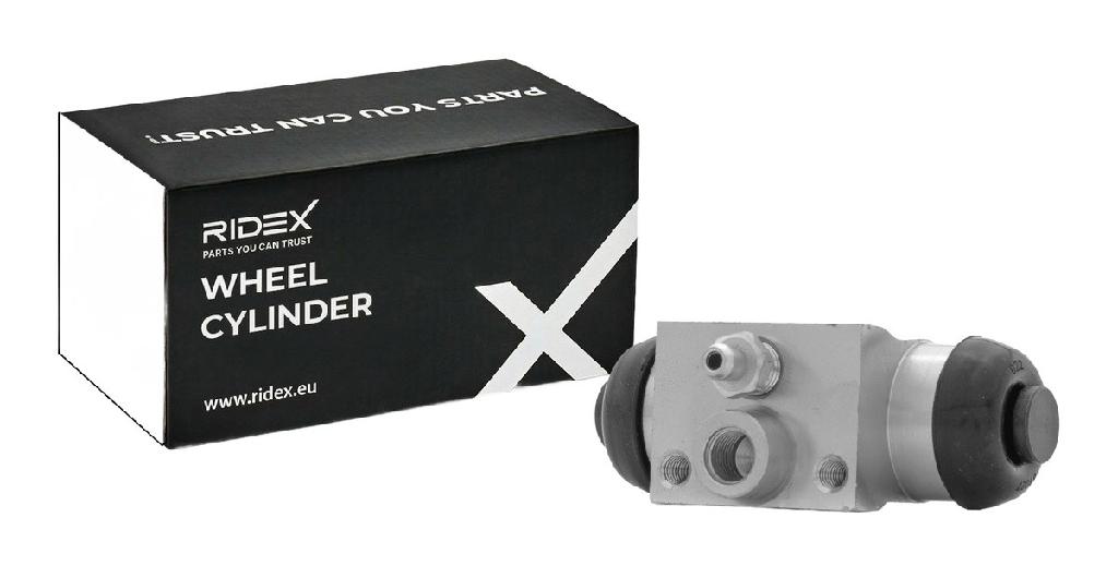 RIDEX 277W0125 1x Radbremszylinder Trommelbremse Radzylinder Hinten beidseitig