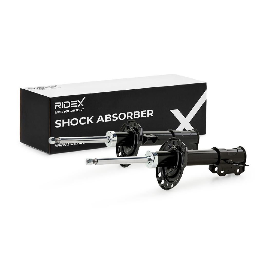 RIDEX 854S1621 2x Stoßdämpfer Federbein Gasdruck Vorne rechts links für OPEL