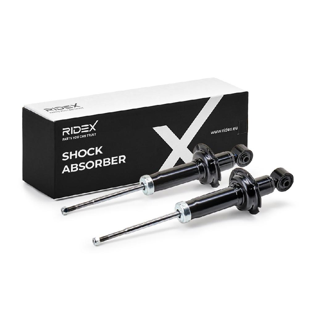 RIDEX 854S2455 2x Stoßdämpfer Gasdruck Hinten für HONDA CIVIC VII Hatchback