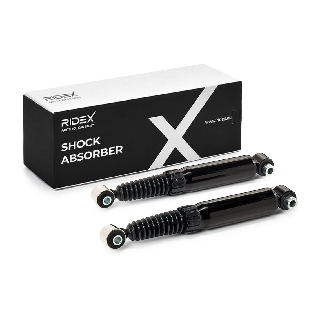 RIDEX 854S1564 2x Stoßdämpfer Gasdruck Hinten passend für PEUGEOT 206 Schrägheck