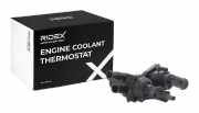 RIDEX 316T0478 Thermostat Kühlmittel Kühlwasserthermostat mit Temperatursensor