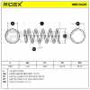 RIDEX 188C0420 2x Federn Fahrwerksfedern Vorne für RENAULT Clio 1 Bild RIDEX 188C0420 2x Federn Fahrwerksfedern Vorne für RENAULT Clio 1