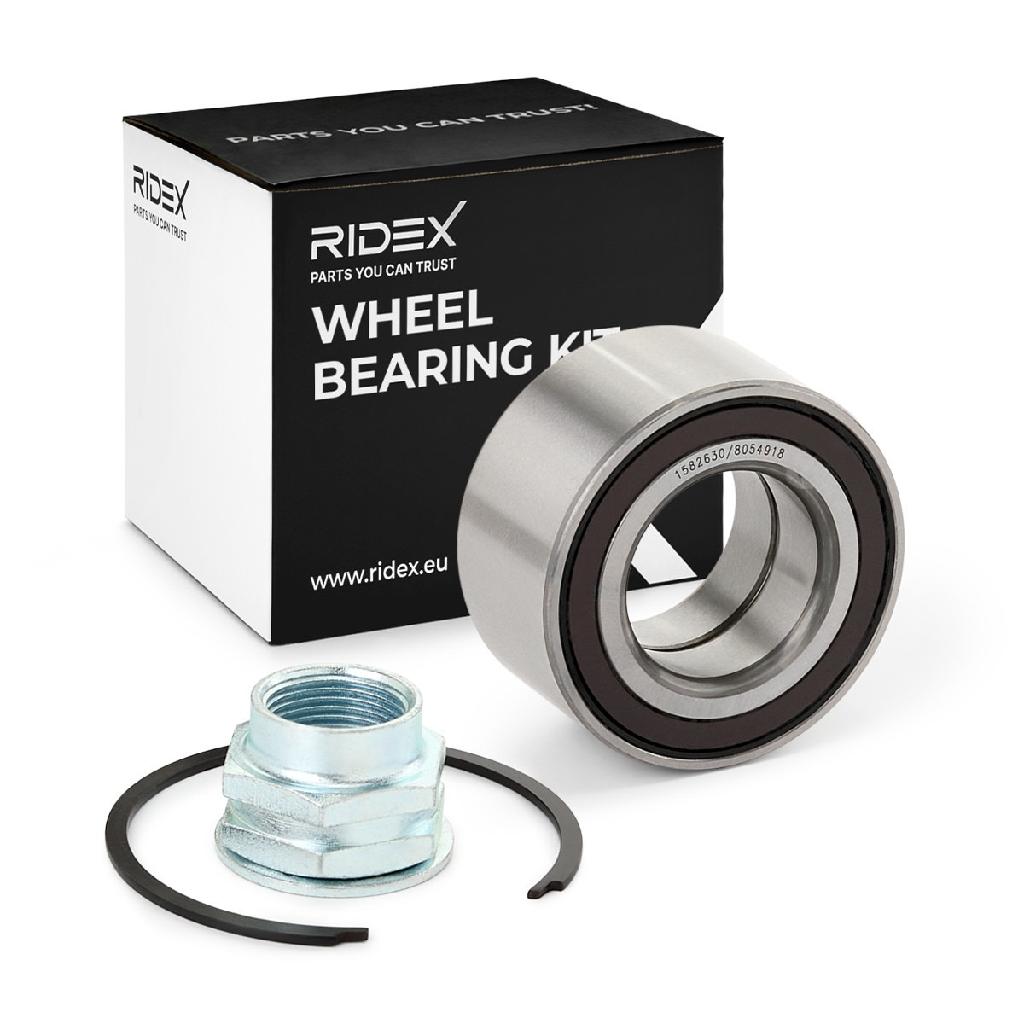 RIDEX 654W0178 Radlagersatz pro 1 Rad Vorne links rechts beidseitig Hinten
