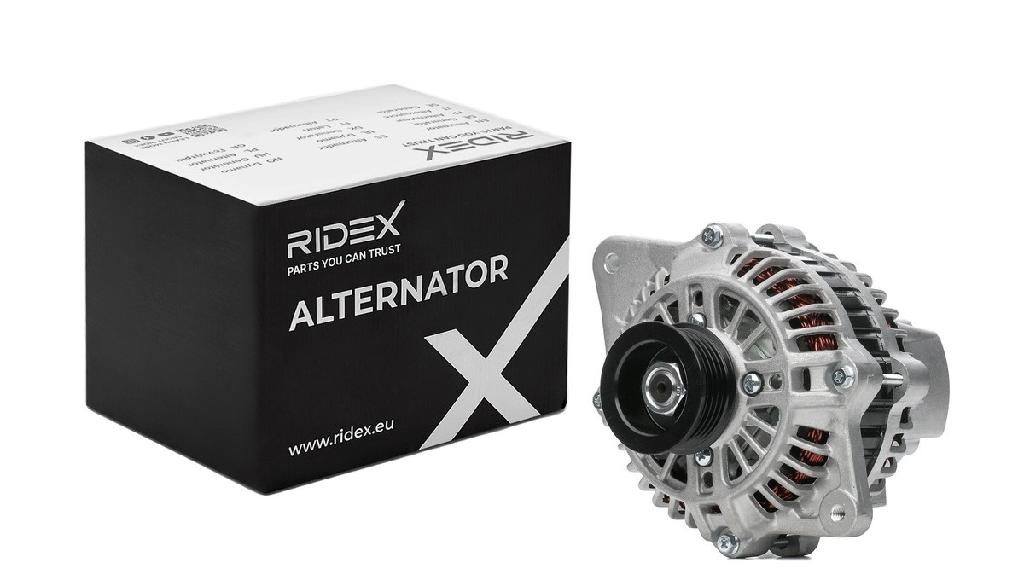 RIDEX 4G0268 Lichtmaschine 80A 14V Drehrichtung im Uhrzeigersinn mit für SUBARU