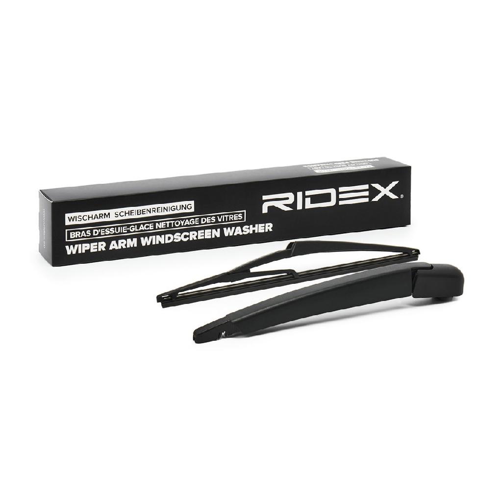 RIDEX Wischerarm Scheibenwischerarm 301W0193 hinten mit Wischblatt