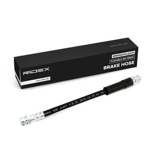 RIDEX Bremsschlauch 83B0156 HINTEN HINTEN beidseitig BREMSSCHLÄUCHE Länge: 233mm Bild RIDEX Bremsschlauch 83B0156 HINTEN HINTEN beidseitig BREMSSCHLÄUCHE Länge: 233mm