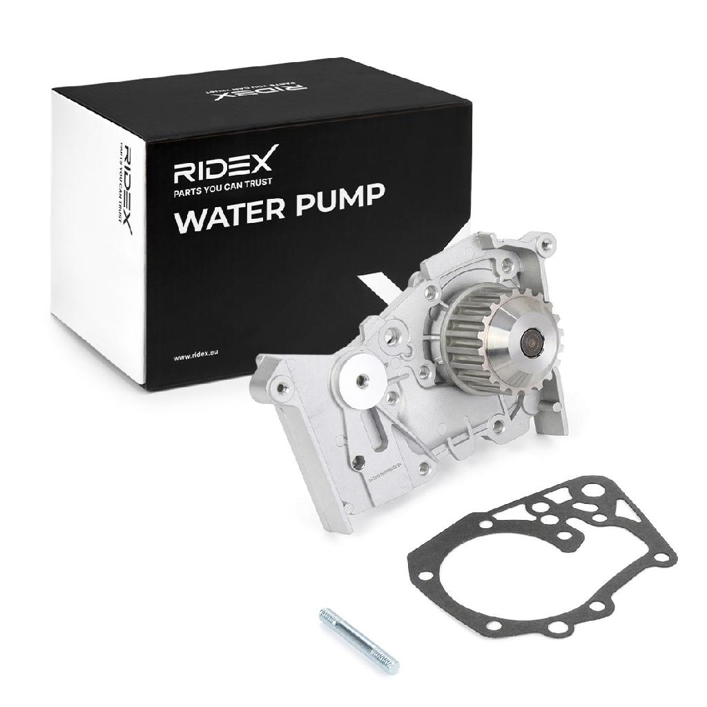 RIDEX 1260W0045 Kühlmittelpumpe Motorkühlung Wasserpumpe 20-Zähn für RENAULT