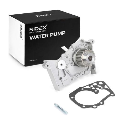 RIDEX 1260W0045 Kühlmittelpumpe Motorkühlung Wasserpumpe 20-Zähn für RENAULT Bild RIDEX 1260W0045 Kühlmittelpumpe Motorkühlung Wasserpumpe 20-Zähn für RENAULT