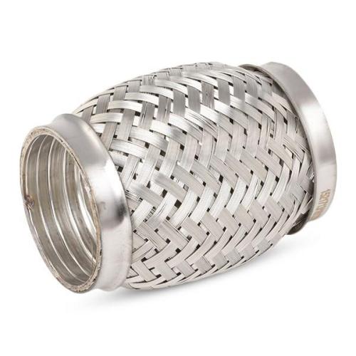 RIDEX Flexrohr Auspuff Abgasrohr Ø55mm 100mm Edelstahl 3971F0032 für VW für BMW Bild RIDEX Flexrohr Auspuff Abgasrohr Ø55mm 100mm Edelstahl 3971F0032 für VW für BMW