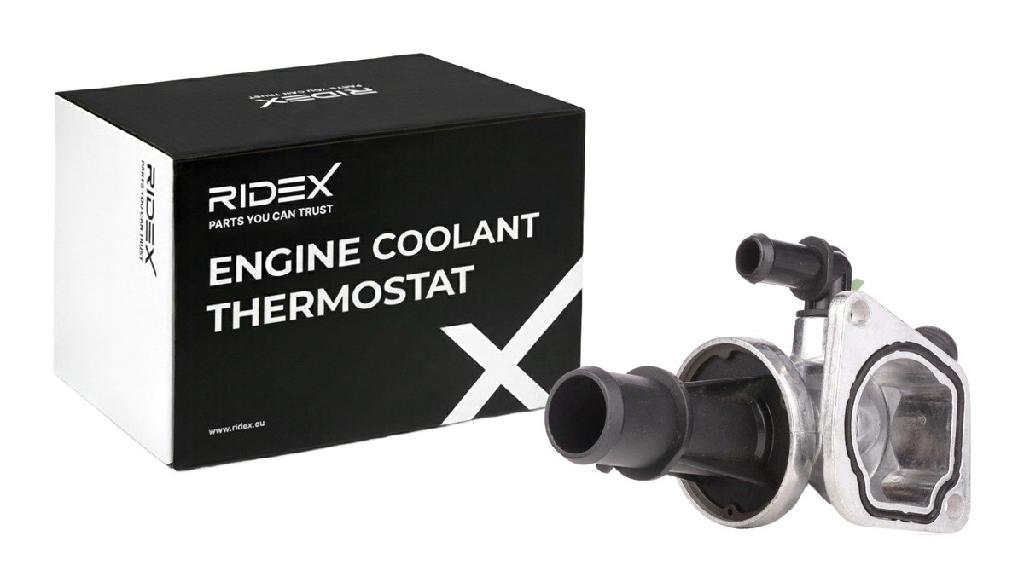 RIDEX 316T0178 Thermostat Kühlmittel Kühlwasserthermostat mit Gehäuse mit 88°C