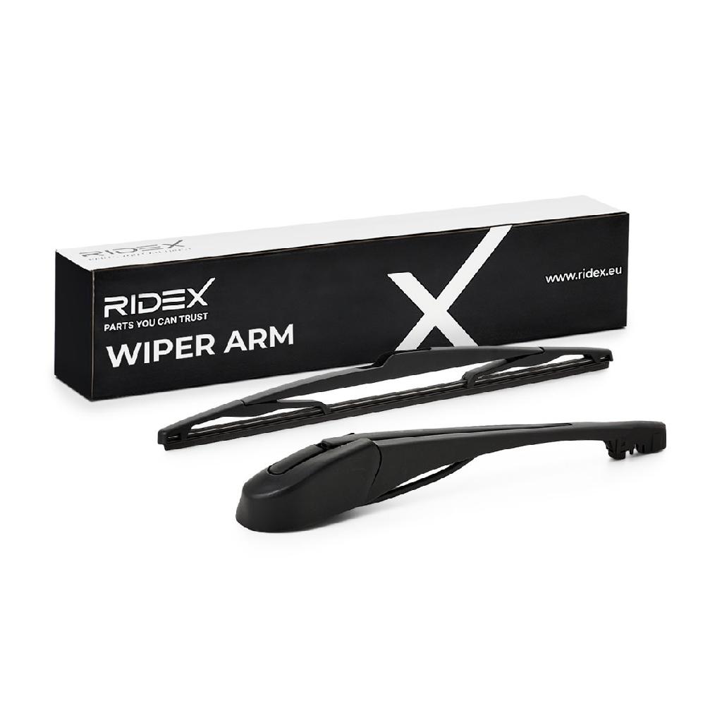 RIDEX Wischerarm Scheibenwischerarm 301W0049 hinten mit Wischblatt für OPEL