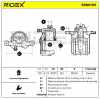 RIDEX 78B0105 Bremssattel Bremszange Hinten links f&uuml;r HONDA CR-V IV (RM)