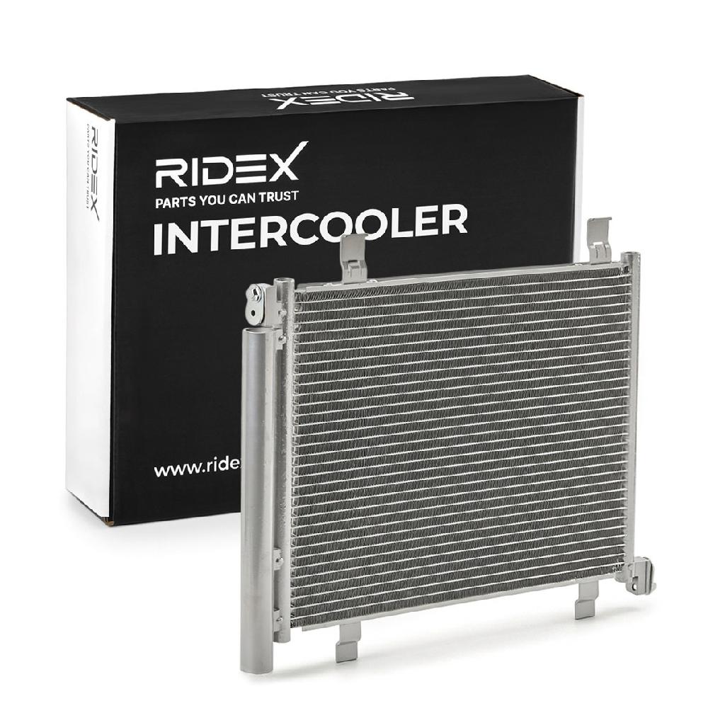 RIDEX 448C0327 Klimakondensator Klimaanlage Auto mit Zubehör mit Trockner für VW
