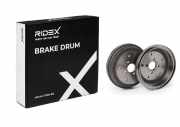 RIDEX 123B0183 2x Bremstrommeln Set Hinten AußenØ261,5mm für SUZUKI