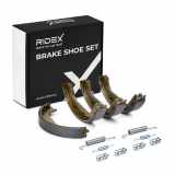 RIDEX Bremsbacken Satz für Trommelbremse Hinten mit Zubehör für VOLVO V70 II
