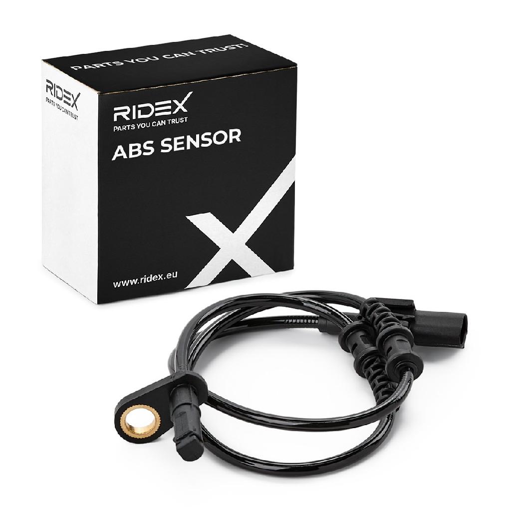 RIDEX ABS-Sensor 412W0083 Vorderachse beidseitig Sensorart: Hallsensor Anzahl