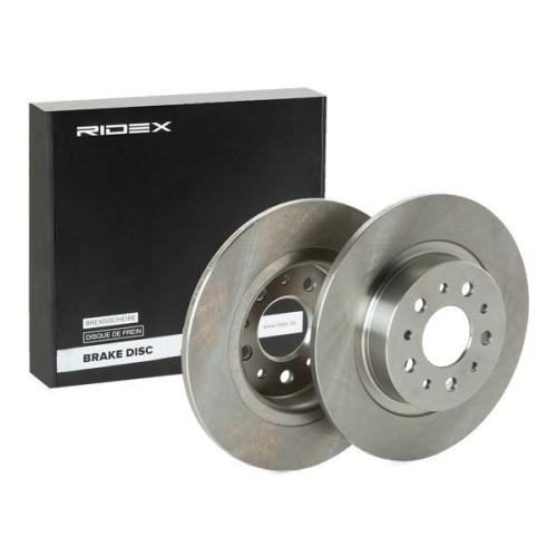 RIDEX 82B1966 2x Bremsscheiben Hinten Ø264mm voll für FIAT TIPO Kombi (356) Bild RIDEX 82B1966 2x Bremsscheiben Hinten Ø264mm voll für FIAT TIPO Kombi (356)