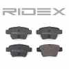 RIDEX Bremsbelagsatz Bremsbeläge Hinten passend für PEUGEOT 207 (WA, WC) 207 CC Bild RIDEX Bremsbelagsatz Bremsbeläge Hinten passend für PEUGEOT 207 (WA, WC) 207 CC