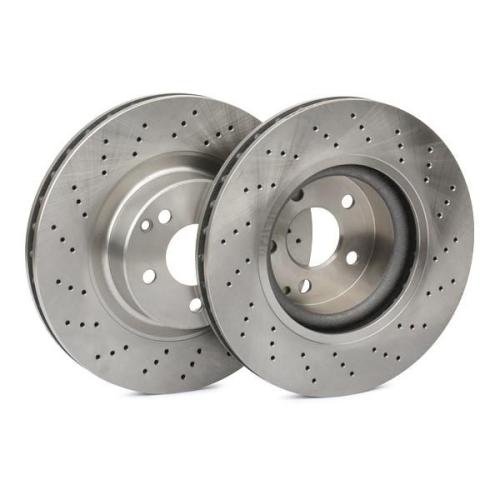 RIDEX 82B0332 2x Bremsscheiben Vorne Ø330mm gelocht/innenbel. 2204210812 Bild RIDEX 82B0332 2x Bremsscheiben Vorne Ø330mm gelocht/innenbel. 2204210812