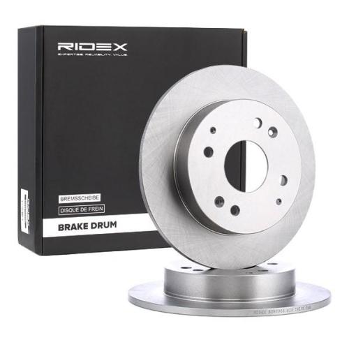 RIDEX 82B0903 2x Bremsscheiben Hinten Ø259,7mm voll für HONDA PRELUDE V Bild RIDEX 82B0903 2x Bremsscheiben Hinten Ø259,7mm voll für HONDA PRELUDE V