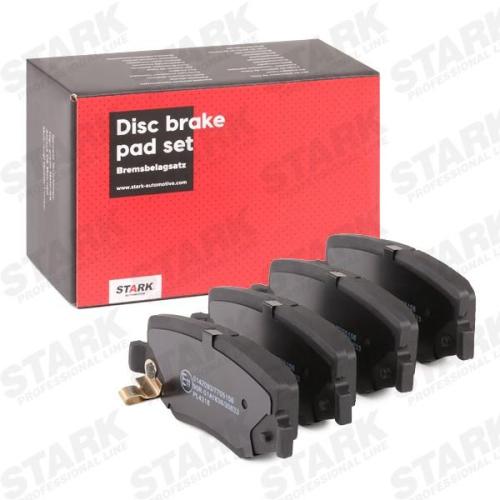STARK Bremsbelagsatz Bremsbeläge Hinten für JEEP WRANGLER III (JK) für DODGE Bild STARK Bremsbelagsatz Bremsbeläge Hinten für JEEP WRANGLER III (JK) für DODGE