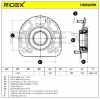 RIDEX 1180S0119 Federbeinstützlager mit Lager Vorne beidseitig für VOLVO V70 II Bild RIDEX 1180S0119 Federbeinstützlager mit Lager Vorne beidseitig für VOLVO V70 II