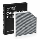 RIDEX 424I0223 Innenraumfilter Pollenfilter Aktivkohlefilter Höhe: 36 Breite:
