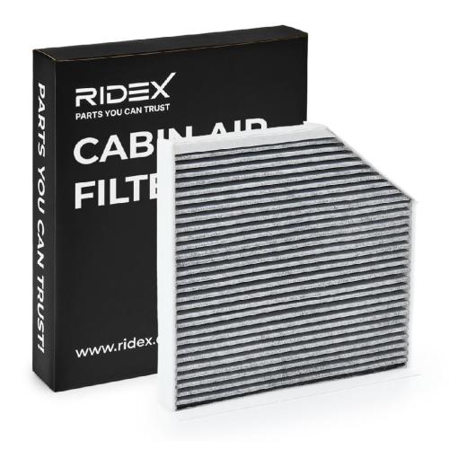 RIDEX 424I0223 Innenraumfilter Pollenfilter Aktivkohlefilter Höhe: 36 Breite: Bild RIDEX 424I0223 Innenraumfilter Pollenfilter Aktivkohlefilter Höhe: 36 Breite: