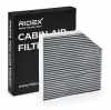 RIDEX 424I0223 Innenraumfilter Pollenfilter Aktivkohlefilter Höhe: 36 Breite: Bild RIDEX 424I0223 Innenraumfilter Pollenfilter Aktivkohlefilter Höhe: 36 Breite: