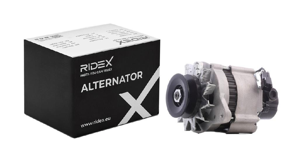RIDEX 4G0479 Lichtmaschine 70A 12V Drehrichtung im Uhrzeigersinn mit für OPEL