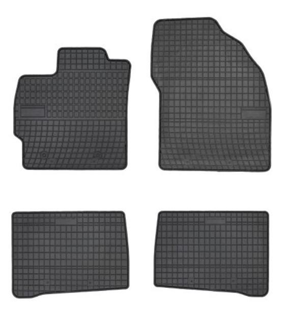 FROGUM 542995 Fußmatten Set Vorne und Hinten für TOYOTA PRIUS (ZVW3)