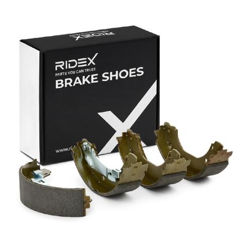 RIDEX Bremsbacken Satz für Trommelbremse Hinten mit Handbremshebel für FIAT Bild RIDEX Bremsbacken Satz für Trommelbremse Hinten mit Handbremshebel für FIAT