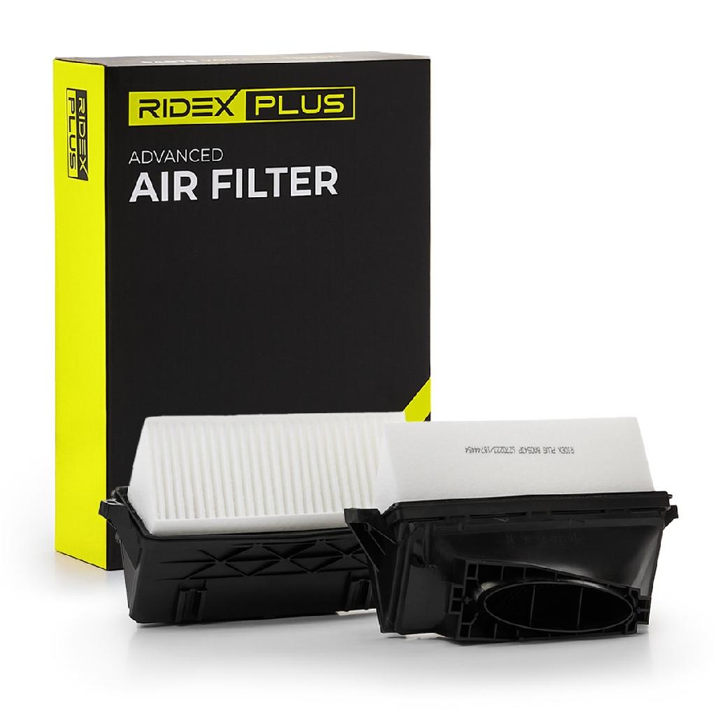 2x RIDEX PLUS 8A0543P Motor Luftfilter Filtereinsatz passend für MERCEDES-BENZ