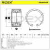 RIDEX 654W0439 Radlagersatz pro 1 Rad Vorne beidseitig für HYUNDAI Tucson Bild RIDEX 654W0439 Radlagersatz pro 1 Rad Vorne beidseitig für HYUNDAI Tucson