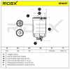RIDEX 9F0037 Kraftstofffilter Diesel Filter Screw-on Filter Line Filter 71746975 Bild RIDEX 9F0037 Kraftstofffilter Diesel Filter Screw-on Filter Line Filter 71746975