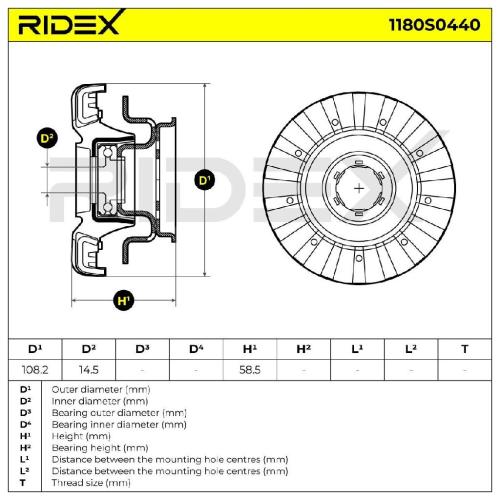 RIDEX 1180S0440 Federbeinstützlager Vorne beidseitig für CHEVROLET SPARK (M300) Bild RIDEX 1180S0440 Federbeinstützlager Vorne beidseitig für CHEVROLET SPARK (M300)