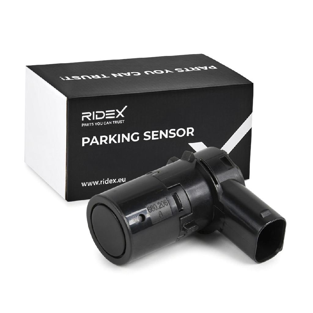 RIDEX Einparkhilfe Parksensor gewinkelt für BMW 5 Limousine (E60) schwarz Vorne