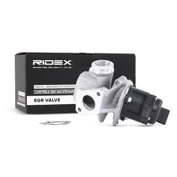 RIDEX 1145E0017 AGR-Ventil Abgasrückführungsventil mit Dichtungen für FORD