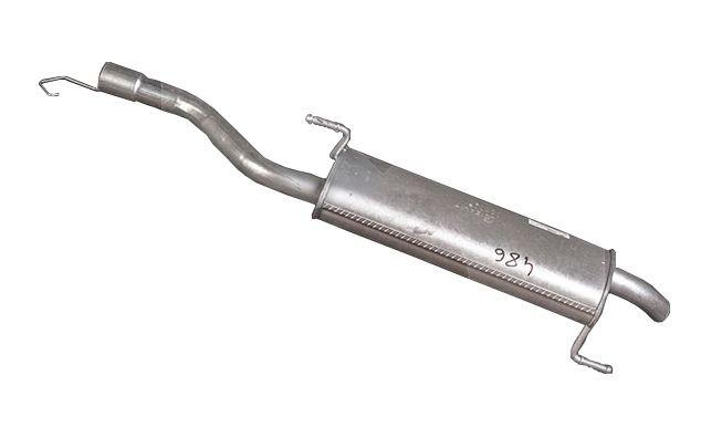 IZAWIT Endschalldämpfer Hinten für FIAT GRANDE PUNTO (199)