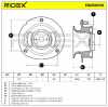 RIDEX 1180S0010 Federbeinstützlager ohne Kugellager Vorne A124320144464 Bild RIDEX 1180S0010 Federbeinstützlager ohne Kugellager Vorne A124320144464