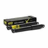 RIDEX PLUS 854S2243P 2x Stoßdämpfer Gasdruck Hinten rechts links für FIAT PANDA